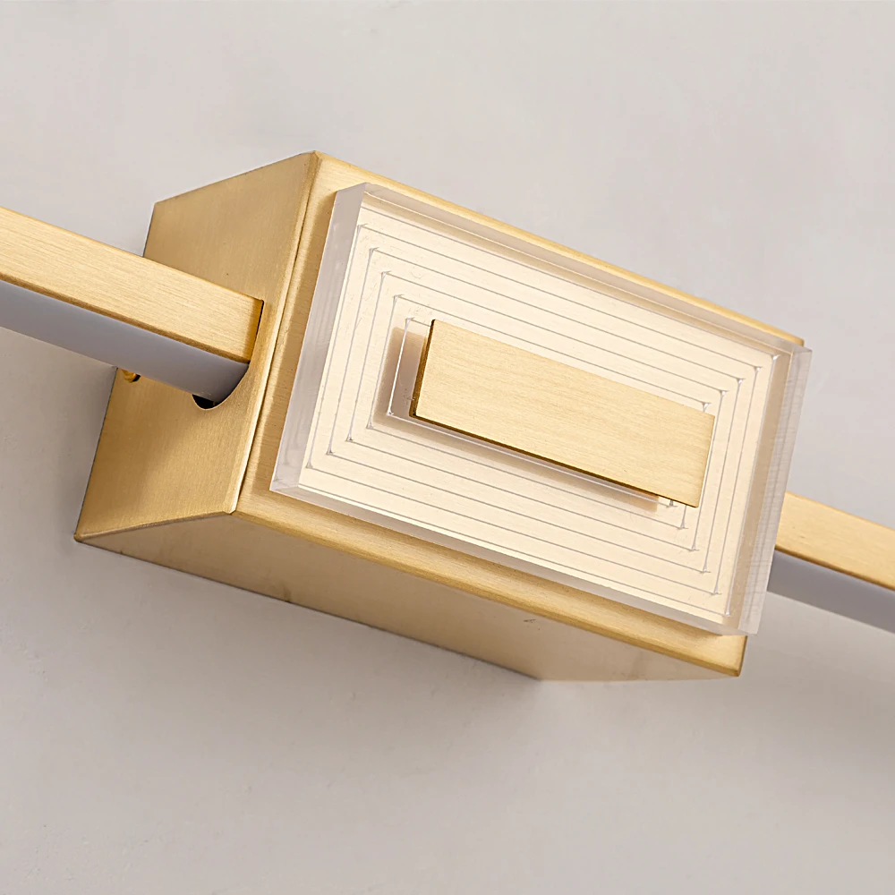 Современный светодиодный светильник FKL для ванной комнаты настенный зеркальный s