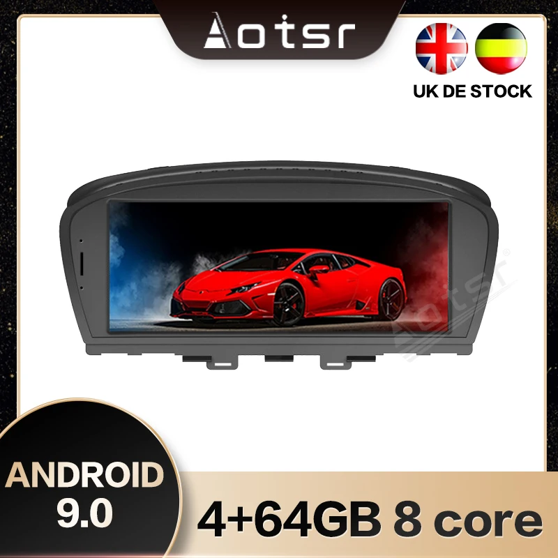 AOTSR For BMW 7er E65 E66 2004-2012 Android 9.0 GPS Navigation Car Radio Player  Multimedia Player Tape Recorder Car stereo