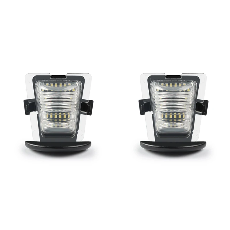 1 шт. 18SMD 12V 3W номерной знак светильник Замена для Jeep Wrangler JK JKU 07 18 белый Canbus Error Free| |