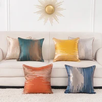 smooth cushion cover decorative pillows throw pillow case stripe luxury home decor living room sofa seat pillow