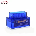 Диагностический сканер OBD Mini ELM327 V2.1, Bluetooth-интерфейс, считыватель кодов автомобилей, Автомобильный сканер, автомобильный диагностический инструмент, работает на Android, Windows, Symbian