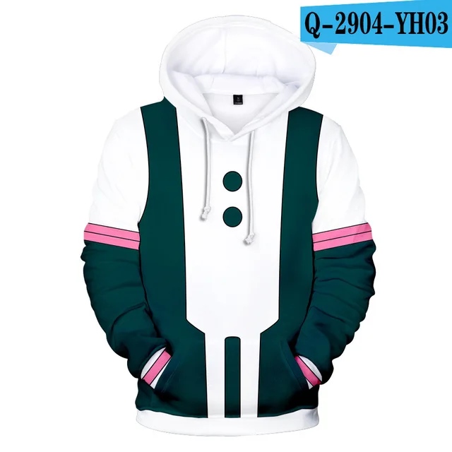 tz-335 2 To 13 Years Kids Hoodies My Hero Academia 3d Printed Boys Girl Hoodie Sweatshirt Boku no Hero Academia Jacket Children Clothes - Цвет: tz-335