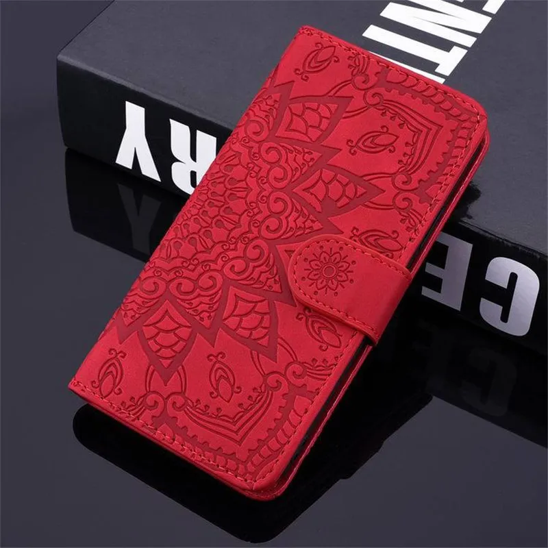 Red Чехол для iphone 11 Pro X XR XS Max Fundas кожаный чехол для iphone 6 7 8 6s Plus роскошный флип-бумажник с отделением для карт - Цвет: Red