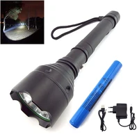 powerful long range led torch flashlight t6 q5 2000lm flash light torch lamp searchlight linternas tactical for hunting fishing