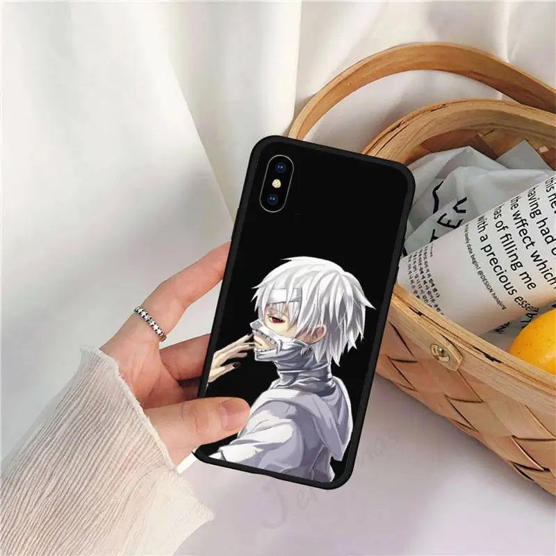 

Japan anime tokyo ghoul Phone Case for iPhone 11 12 pro XS MAX 8 7 6 6S Plus X 5S SE 2020 XR