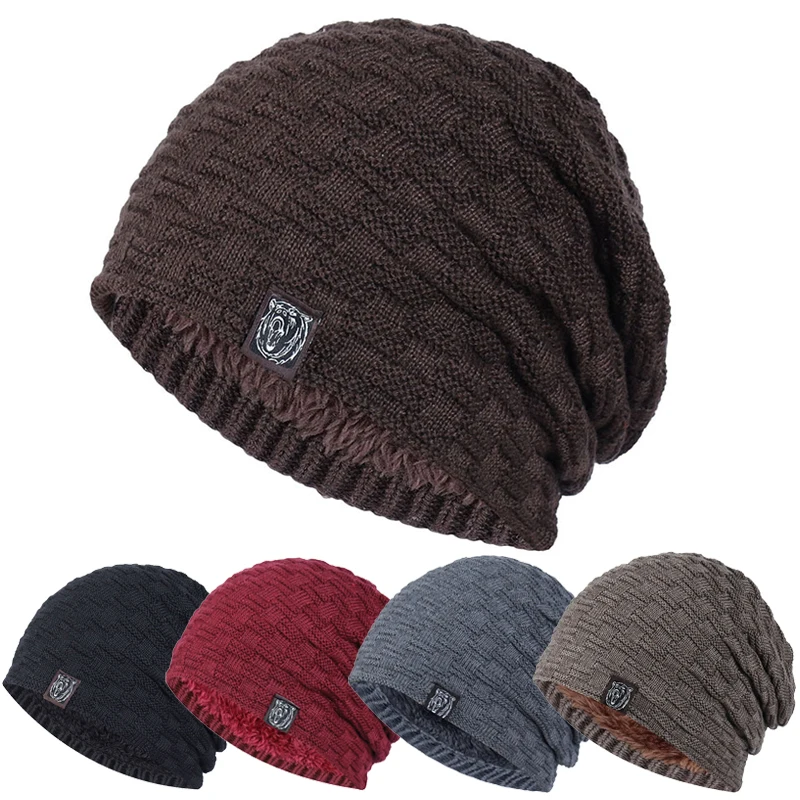 

Зимние теплые облегающие шапки для взрослых и мужчин, Модная вязаная женская шапка с принтом тигра, уличная яркая повседневная брендовая Мя...