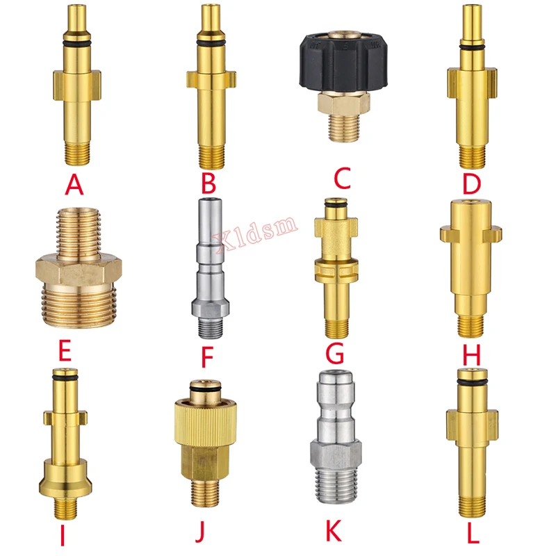 

Metalen Adapter Foam Nozzle Schuim Pistool Hoge Druk Zeep Foamer Voor Nilfisk Stihl Karcher Bosche Craftsman Kew Gerni Parkside