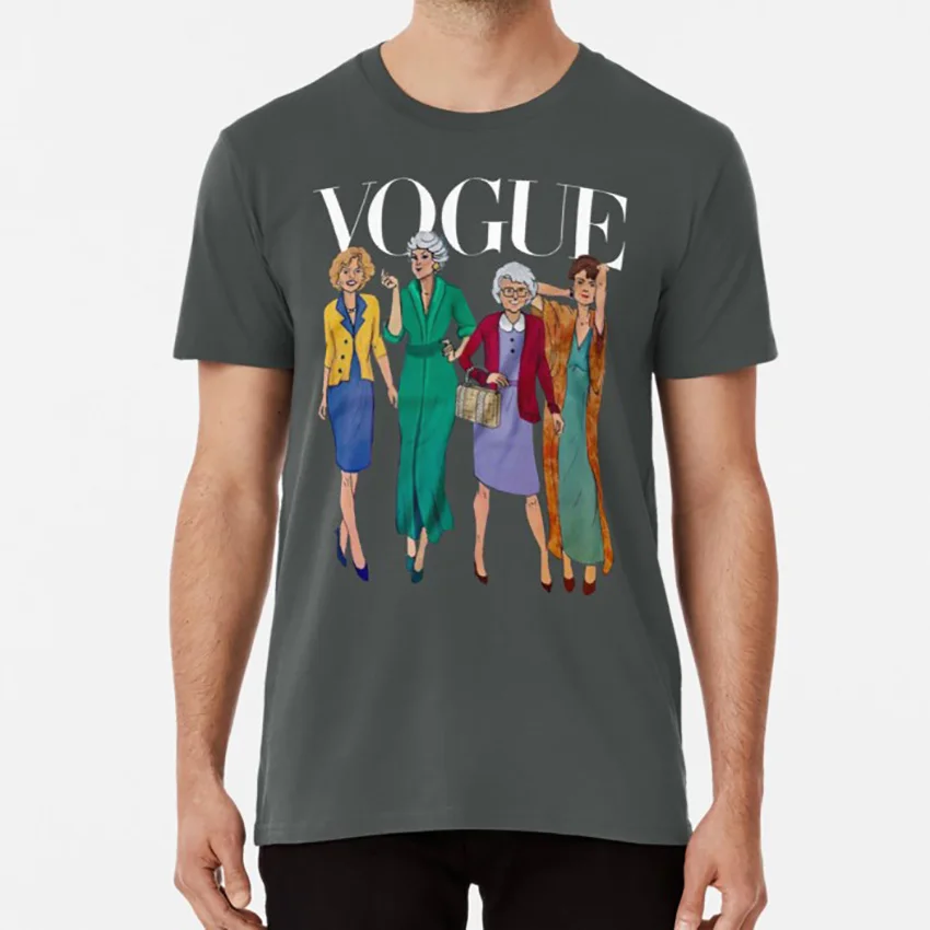 Vogue Great Girls футболка vogue great golden girls Забавный милый подарок модная женская одежда на