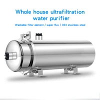 304 stainless steel water purifier kitchen household tap water pre filter whole house ultrafiltration machine well water filter