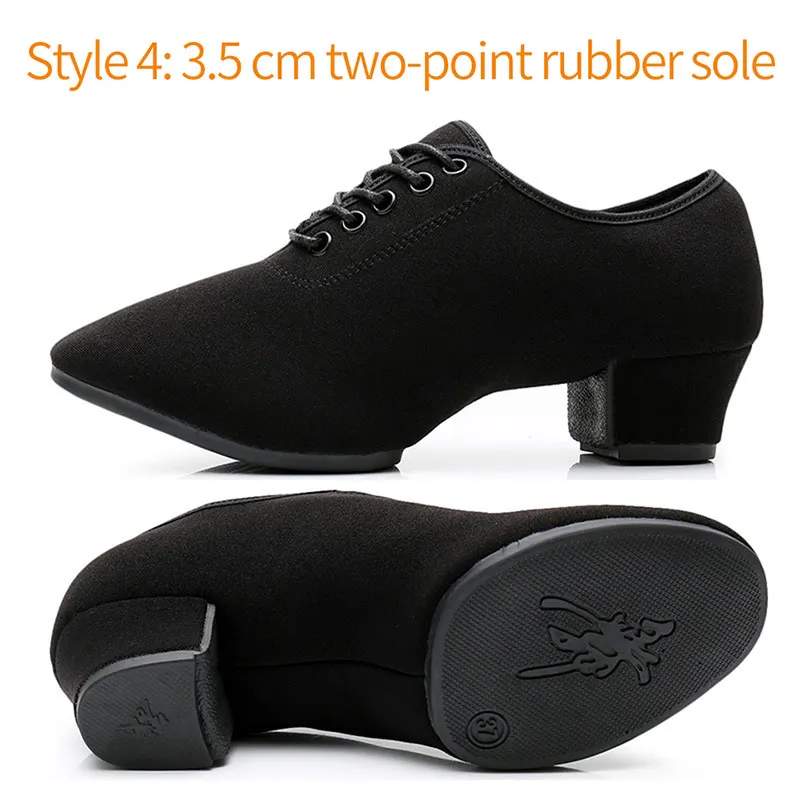 Style 4 DIPLIP/Новинка; обувь для латинских танцев; обувь для танго, сальсы, девочек, женщин, взрослых; Современная обувь для бальных танцев; обувь для учителя; 3,5/5 см; оксфорды; кроссовки - Цвет: Style 4