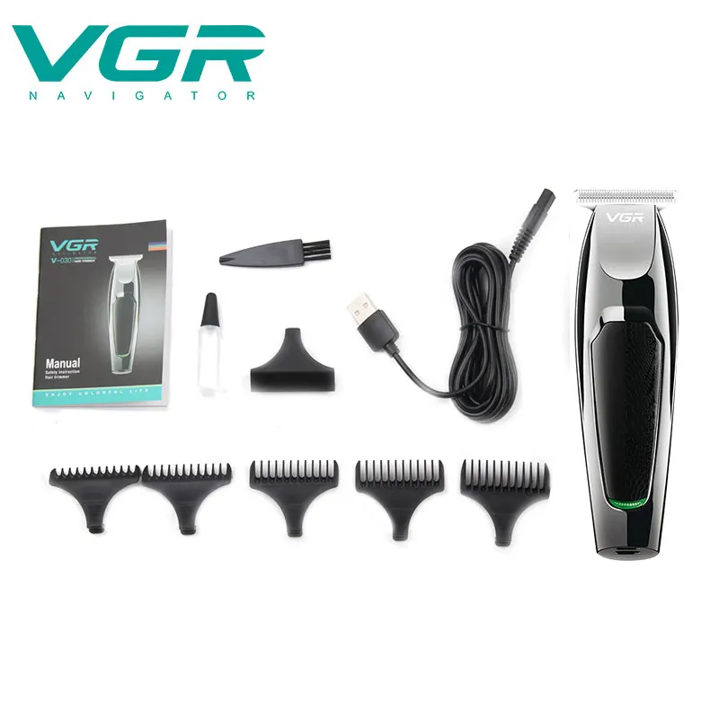VGR110V 220V для взрослых и детей машинка стрижки волос с узором Резьба масляная