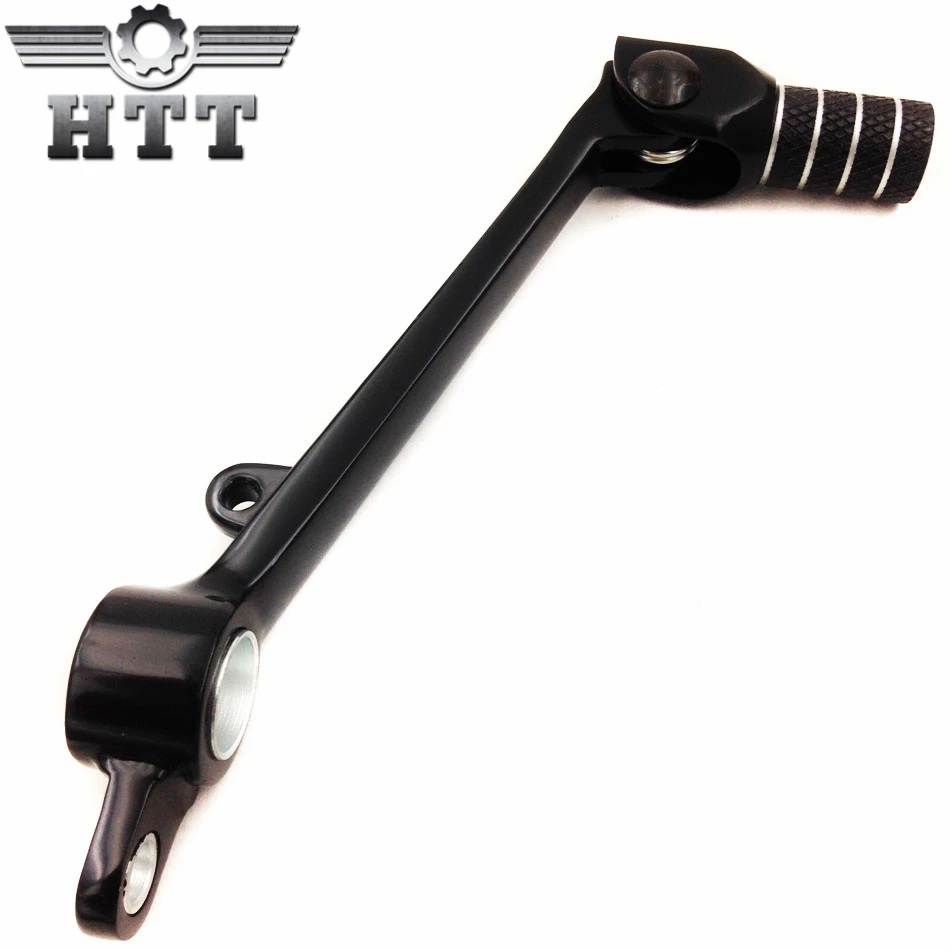 Бесплатная доставка на вторичном рынке запчасти для мотоциклов черная Складная Педаль Переключения