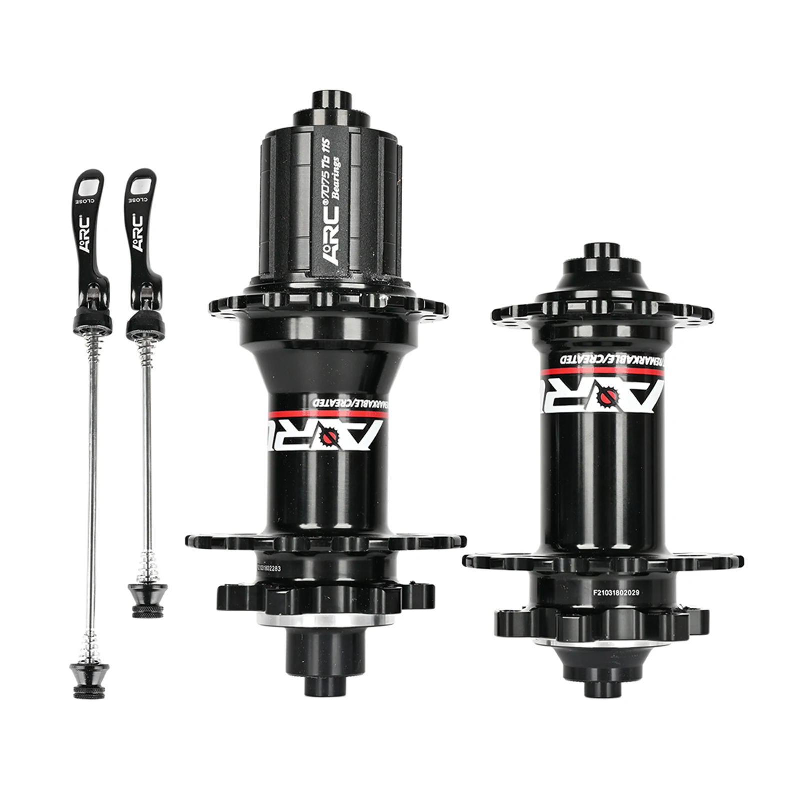 

Deluxe Mountain Bike Hub Disc Brake Hubs 8-11 Speed QR Skewers Accessories