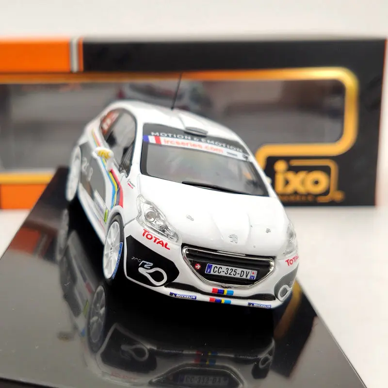 1:43 IXO для P ~ 208 R2 #0 Tour De Corse 2012 RAM559 литые игрушки Ограниченная Коллекция автомобилей