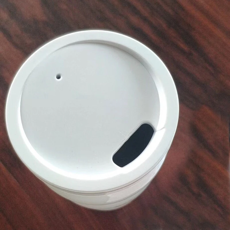 

500ML Stainless Steel Ceramic Cup Health Thermos Cup The Same Water Cup As Putin With Straw Hole Portable Mug With Lid