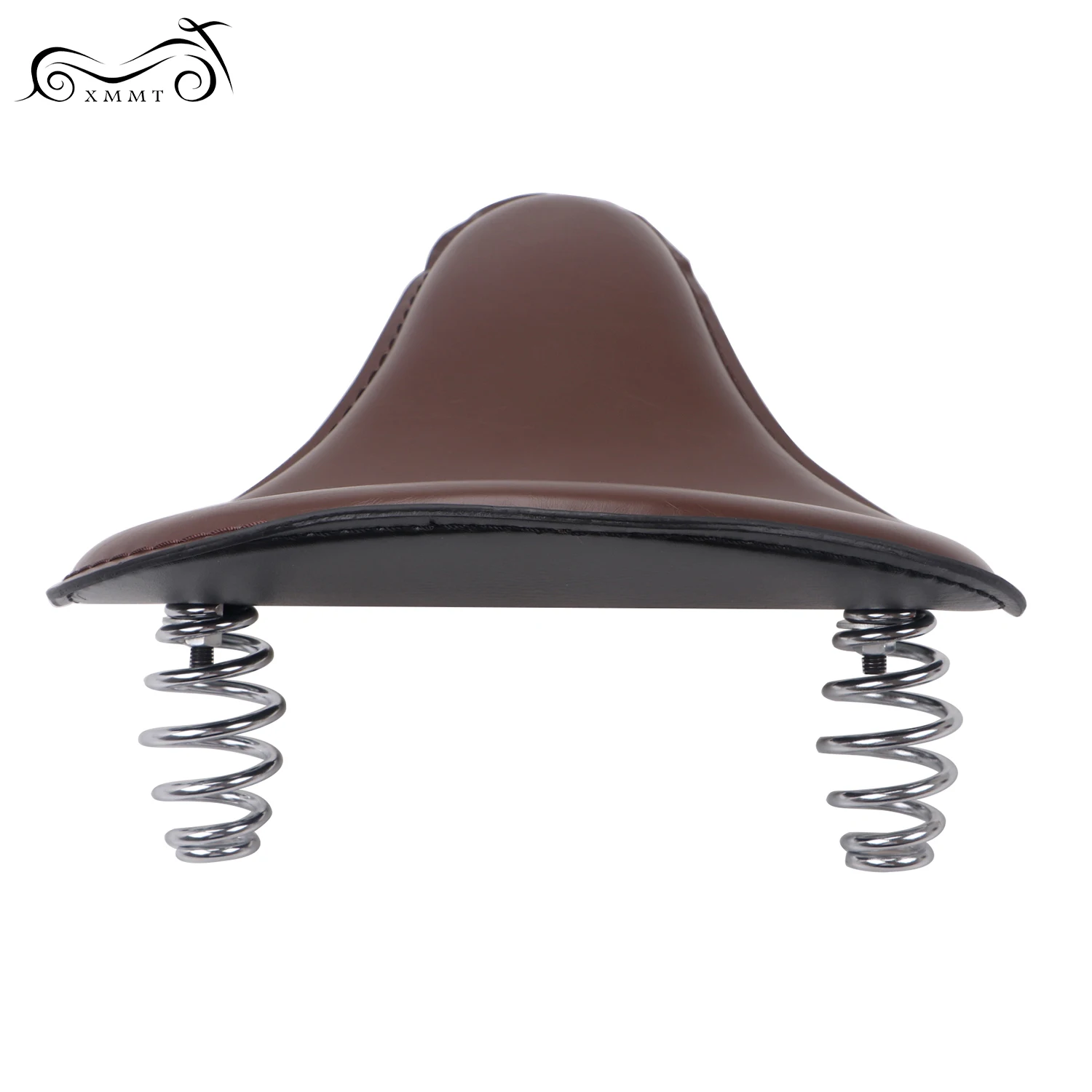 Коричневый Универсальный чехол на сиденье мотоцикла чоппера с 3 &quotпружинными