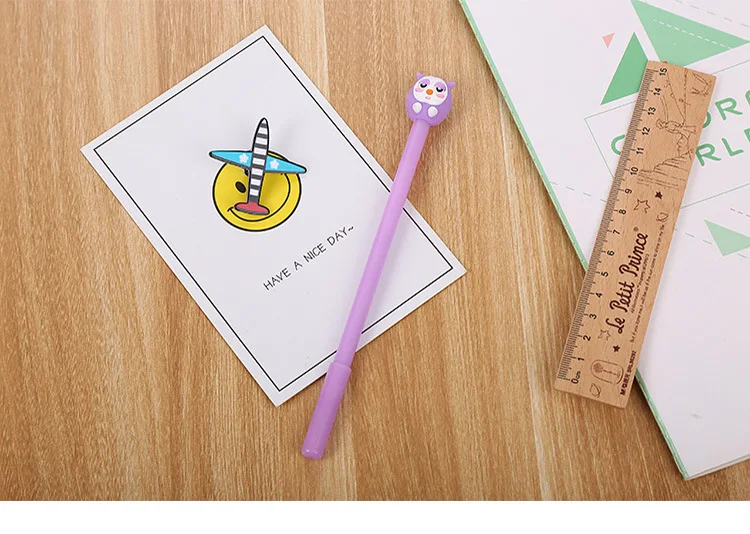 Горячее предложение Новая шариковая ручка для немой собаки Kawaii креативные милые черные чернильные инструменты студенческие канцелярские принадлежности