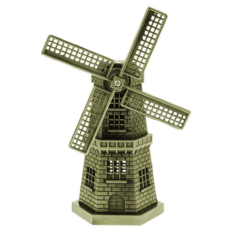 Голландская металлическая декоративная статуэтка из сплава для дома и офиса