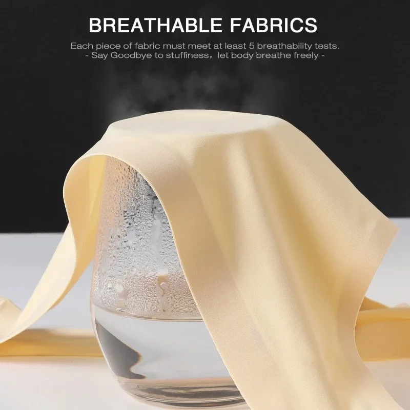 BZEL 5 шт. Бесшовные женские трусики большого размера шелковые атласное белье для