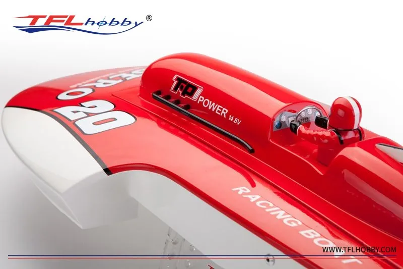 Лодка из стекловолокна TFL 1108 Libero hydro RC с бесщеточным двигателем SSS3660 KV2070/водяным