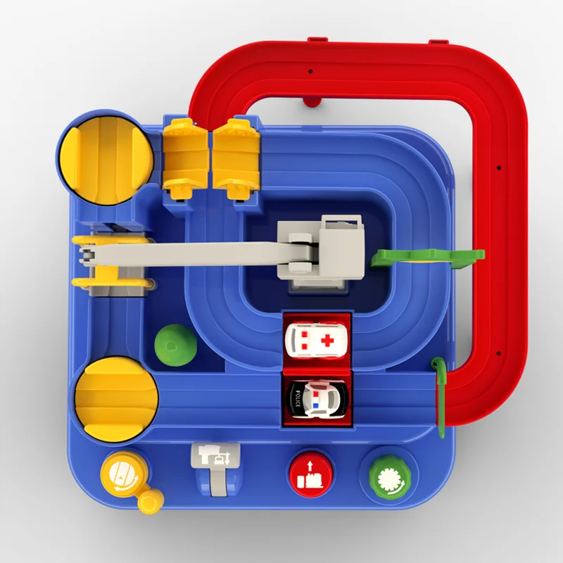 Развивающие игрушки для детей набор гоночного трека автомобиль приключенческая