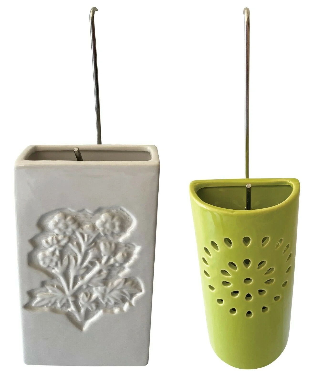 

2 x Ceramic Radiator Hanging Humidifier Home Air Water Moisture Humidity Control