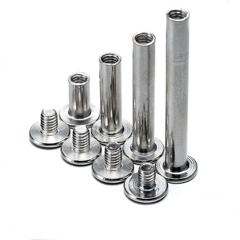 Записная книжка с заклепками из нержавеющей стали 5 наборов | Строительство и