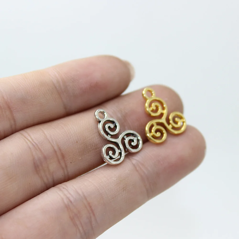 Подвески Yamily из цинкового сплава с треугольным соединителем ювелирные украшения