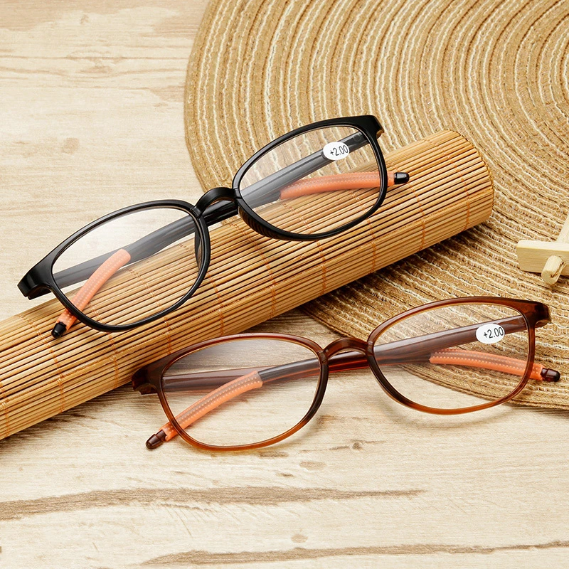 

Ultralight Reading Glasses Women Men TR90 Flexible Clear Lens Presbyopic Eyeglasses Diopter +1.0 To 4.0 Elders Reader Eyewear