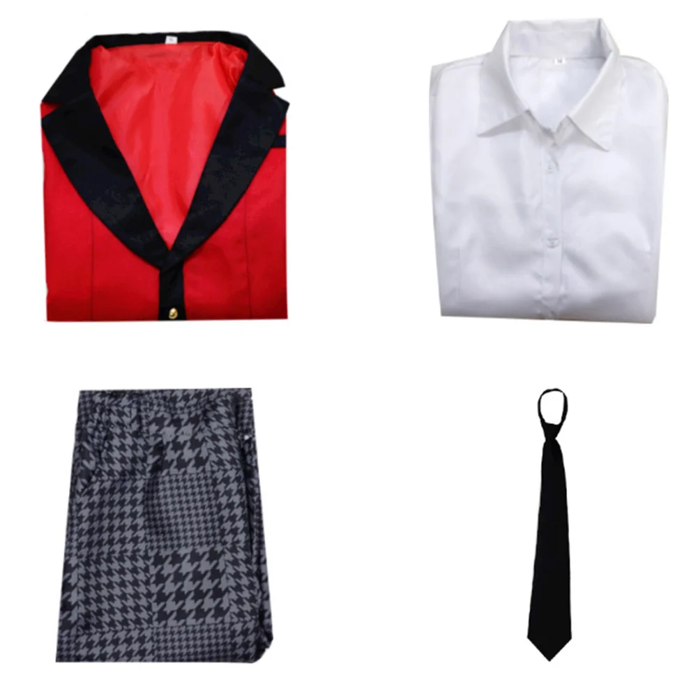 

Anime Kakegurui Compulsive Gambler Ryouta Suzui Cosplay Costume Men School Uniform Outfits Halloween Carnival Suits