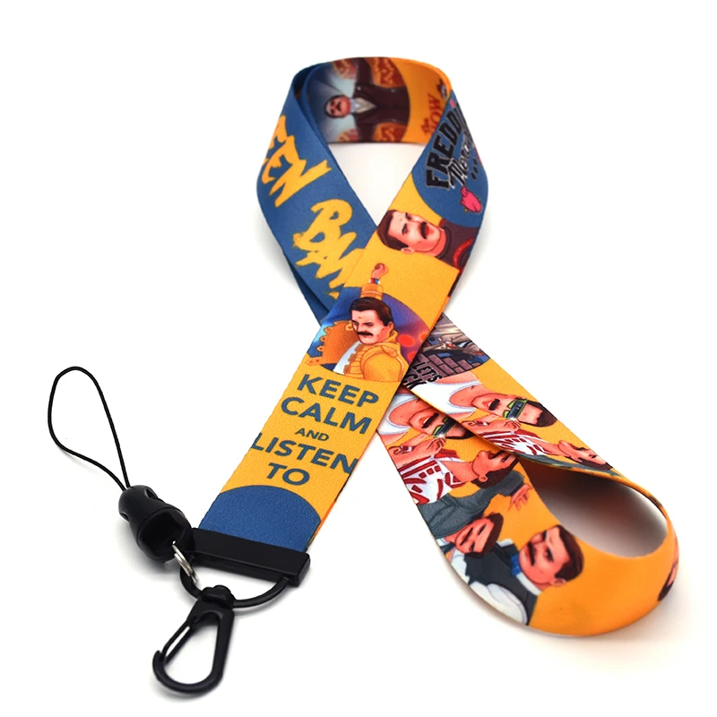 

Mobile Phone Lanyard Key Chain Creative Clip Badge Hang Rope Customizable Neck Strap Lanyards S154