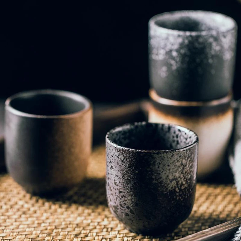 Новый японский стиль чайный набор керамическая чашка для воды Ретро Простой чай