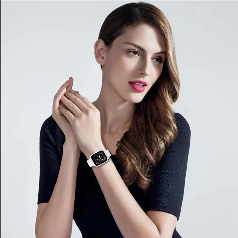 Прозрачный чехол для Apple Watch силиконовая полоса reloj inteligente iWatch 3 4 5 6 se 44 мм 40 38 42 и |