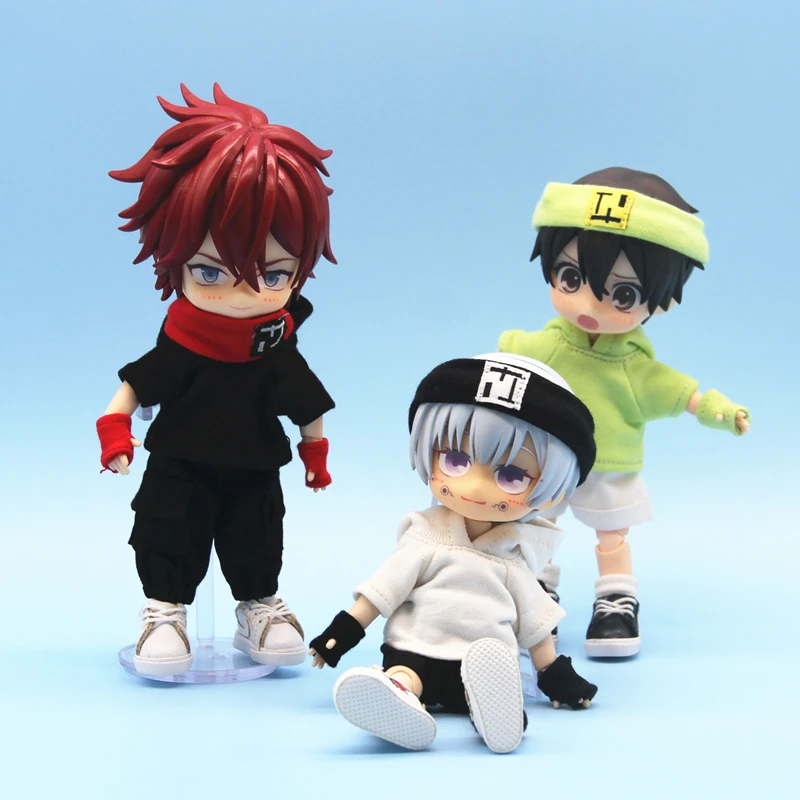 OB11 детская одежда толстовка топ повязка на голову головная вогнутая 1/12 Одежда