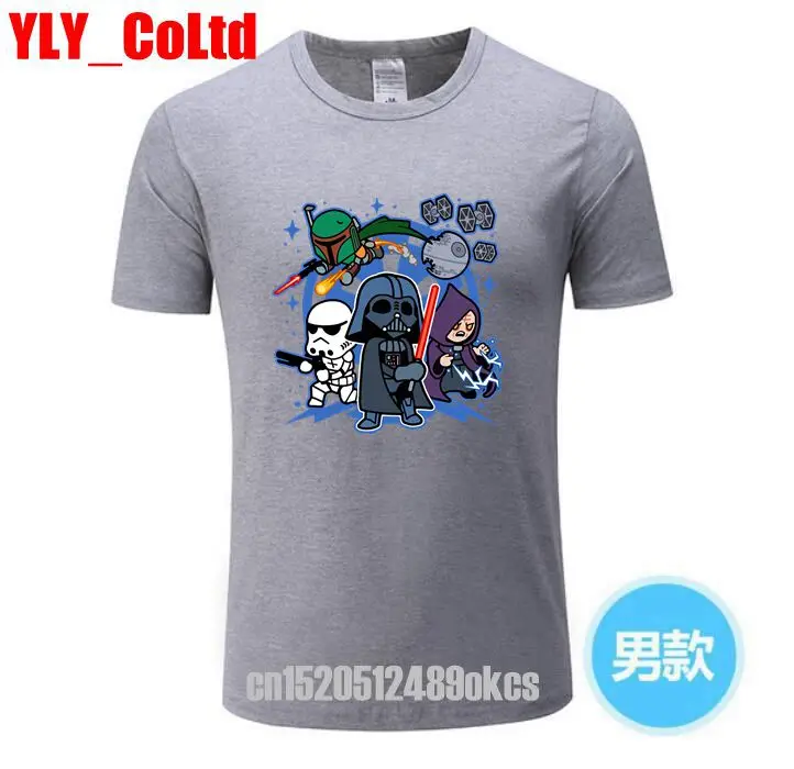 Мужская футболка с короткими рукавами Darth Vader and Friends забавная 3d подарок на день