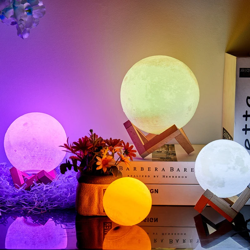 

1 шт., Детский Светильник «Луна»