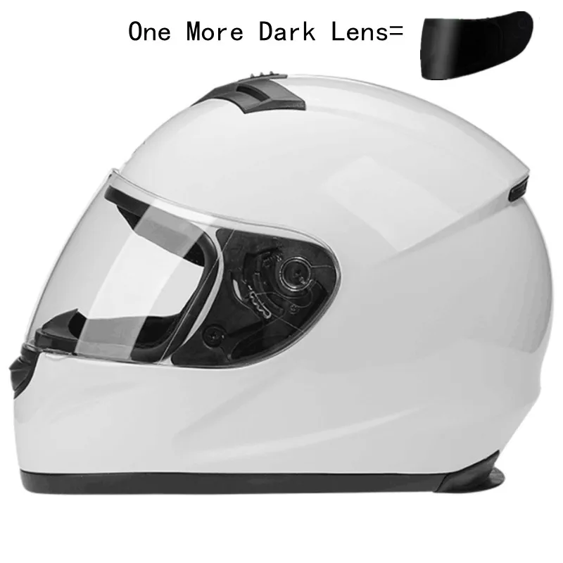 Come With One More Lens Motorcycle Helmet Full Face DOT Moto Motocross Off-road EPS Professional Capacetes ATV Downhill Racing