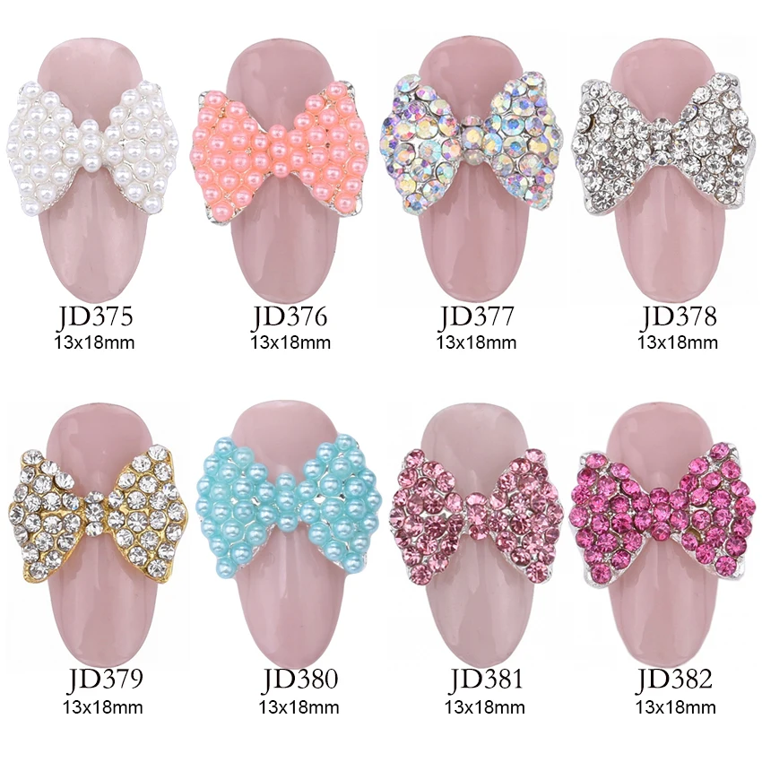 10 шт. металлические украшения для ногтей | Красота и здоровье