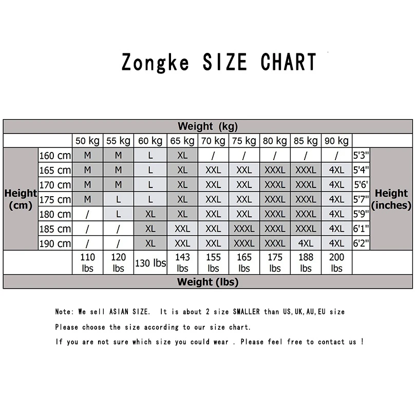 Zongke осенне-зимний однотонный Повседневный свитер для мужчин, приталенный вязаный пуловер для мужчин, модные брендовые мужские свитера, теплые M-4XL