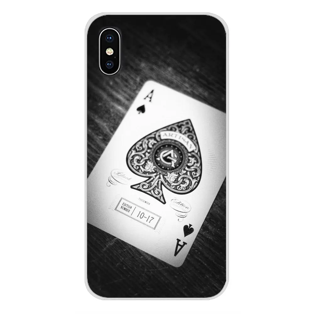 Для Apple iPhone X XR XS 11Pro MAX 4S 5C SE 6S 7 8 Plus ipod touch 5 6 Poker dice chips аксессуары чехлы для телефонов