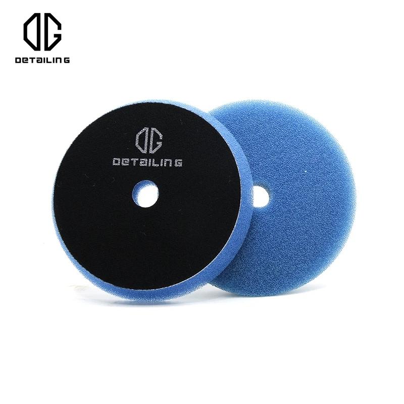 DETAILING Bevel Edge 6inch Blue Foam Compounding Heavy Cut Buffing Pad Sponge Polishing Pad