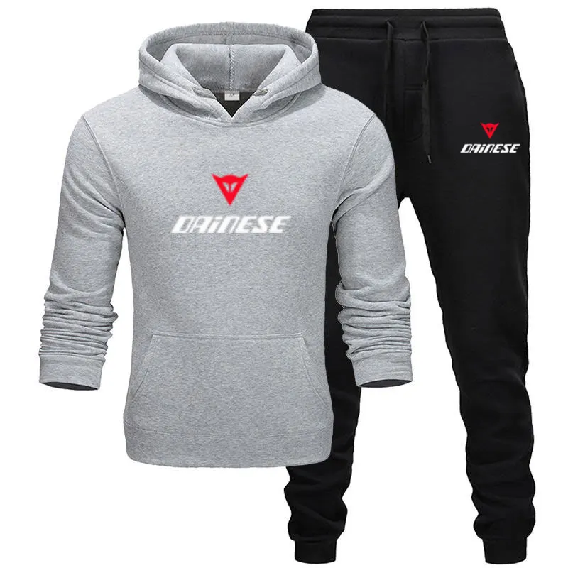 

New men's hooded sweatshirt + pants pullover hoodie sportswear suit casual men's 2-piece set 2021