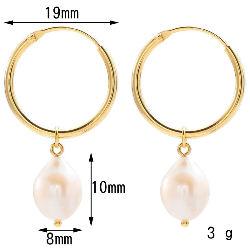 Настоящее серебро 925 пробы Серьги женские Необычные барокко пресноводные