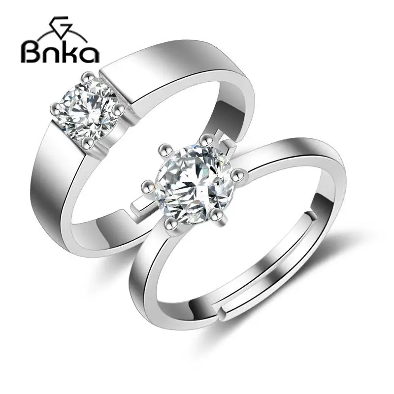 2020 кольцо невесты циркониевые кольца для пар Модные Позолоченные ювелирные