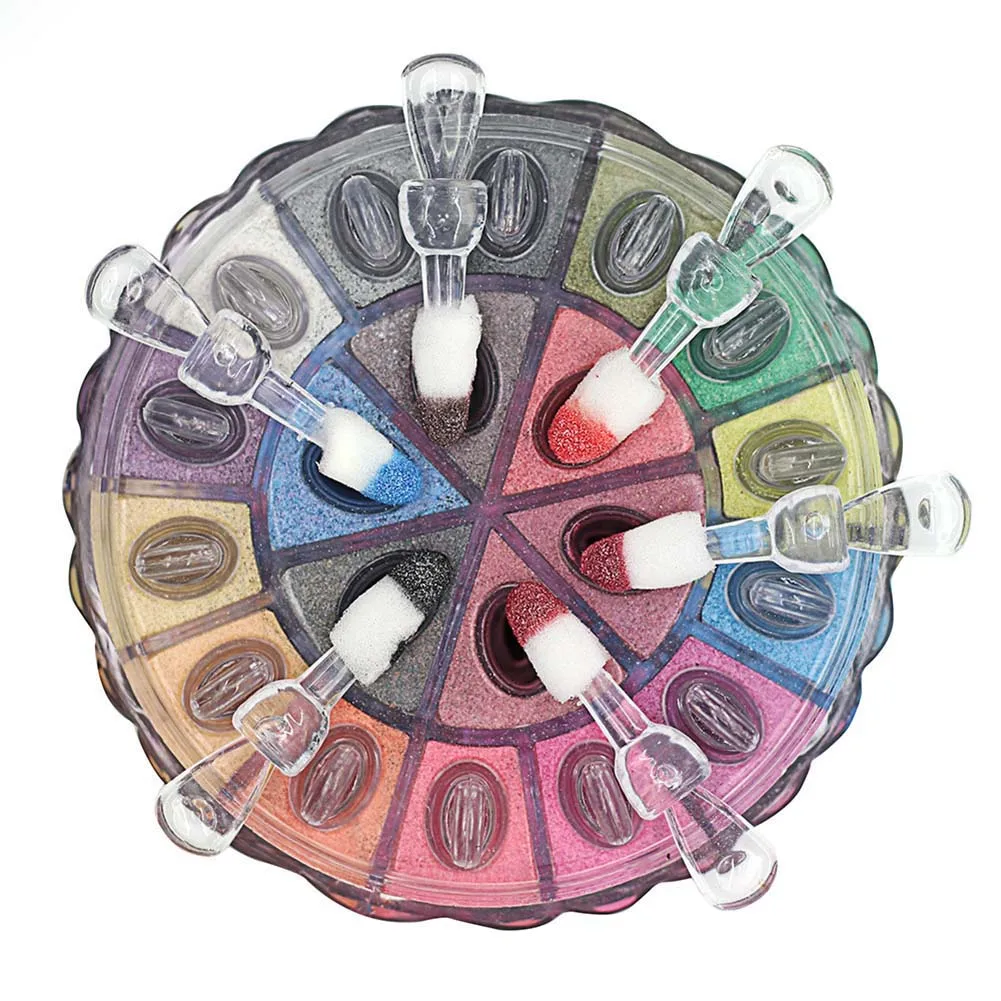 Новинка 1 набор 20 цветов мерцающие тени для век Палитра матовые блестящий порошок