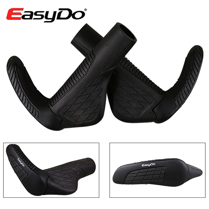 

Easydo 5 Colors Lock On Bicycle Cycling Handlebar Grips Ergonomic Anti-skid MTB Mountain Bike Grips Bar Ends Cycling Parts