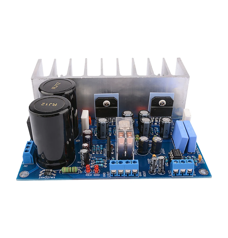 AIYIMA LM3886TF усилитель мощности аудио Плата 68 Вт+ 68 Вт Op-amp NE5532 стерео усилитель звука UPC1237 защита динамика домашний кинотеатр