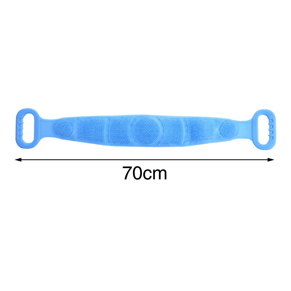 Скраб Полотенце Эластичный двусторонний Bump Дизайн щетка для ванны душа полоса