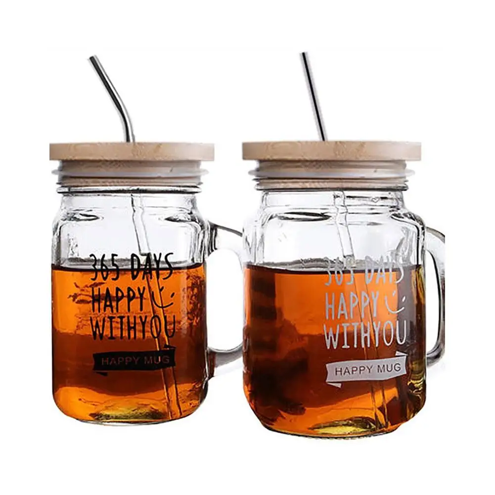 

4Pcs Mason Jars Bamboo Lid Reusable Jar Caps Lids 70MM Mason Jars Storage Bottles Bamboo Covers Lids With Straw Hole