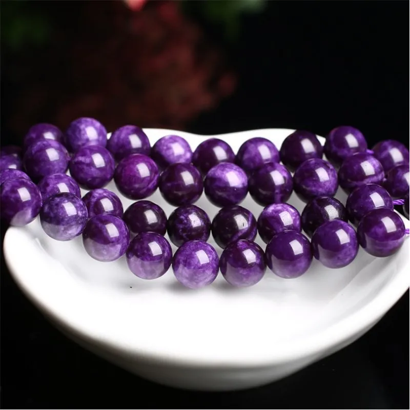 

Natural Jewelry Making Round Loose Bead Amethyst Beads Pick Size 4 6 8 10mm